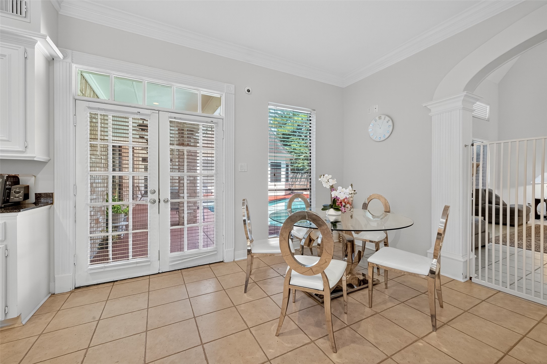 17318 Rothko Lane Spring, TX 77379 - Photo 12 of 46 a view of a dining room with furniture and windows