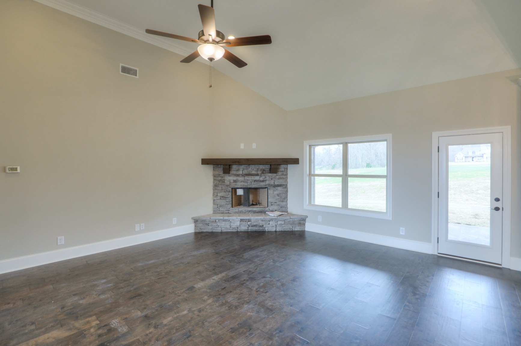 2365 Belotes Ferry Road Lebanon, TN 37087 - Photo 14 of 35 a view of empty room with wooden floor and fan