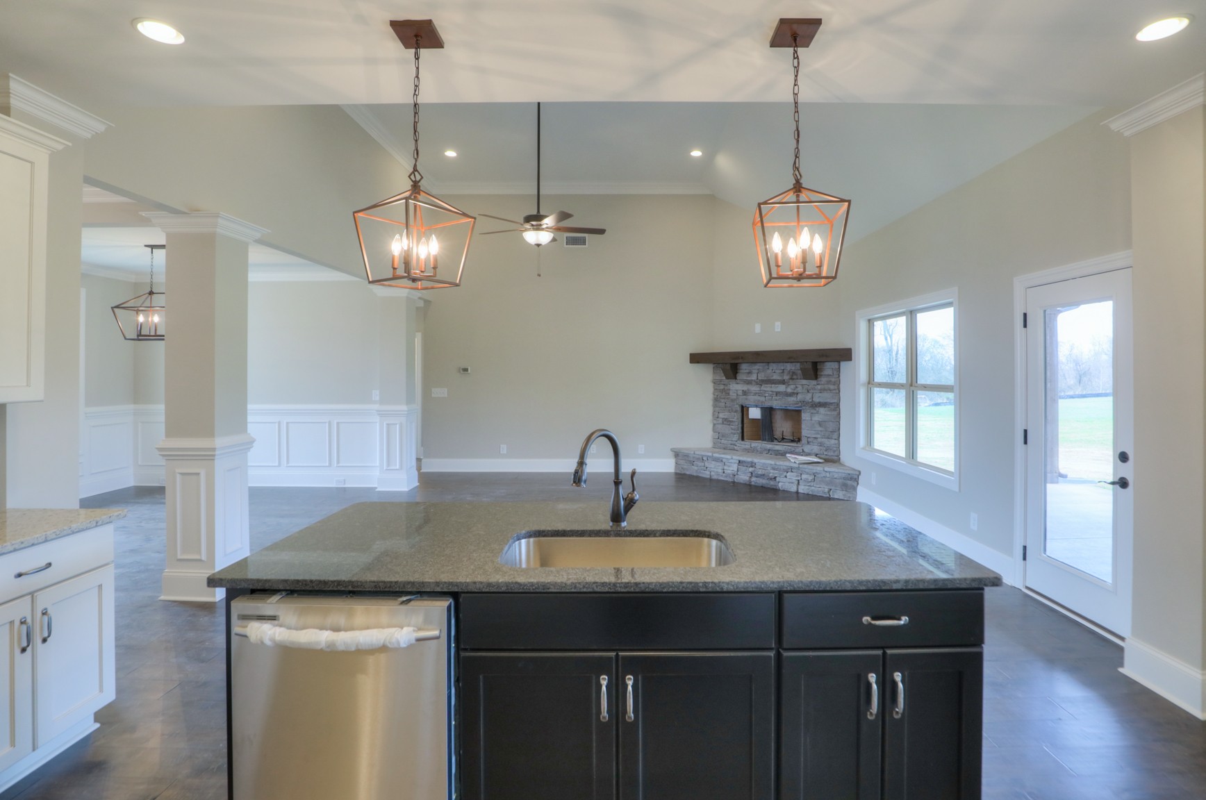 2365 Belotes Ferry Road Lebanon, TN 37087 - Photo 20 of 35 a kitchen with a sink a counter space and wooden floor