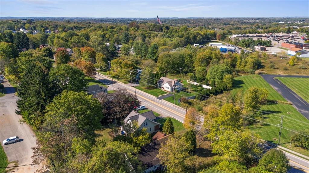 464 Franklin Street Slippery Rock, PA 16057 - Photo 7 of 45 an aerial view of a residential houses with outdoor space and trees