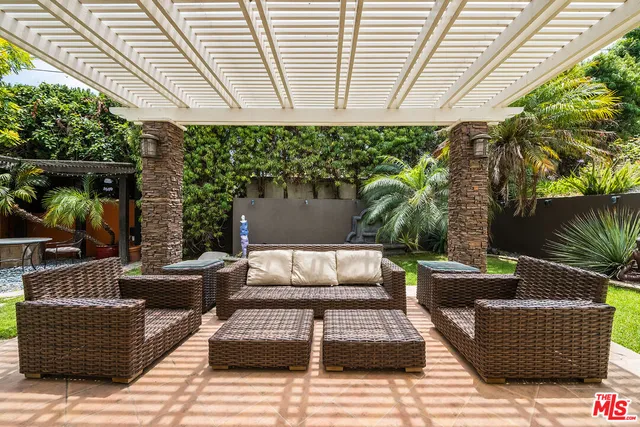 a view of outdoor space and patio