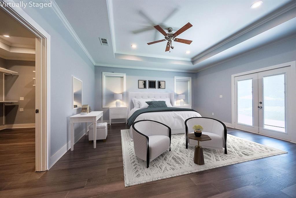 11224 Jamestown Road Dallas, TX 75230 - Photo 21 of 40 a living room with furniture and wooden floor