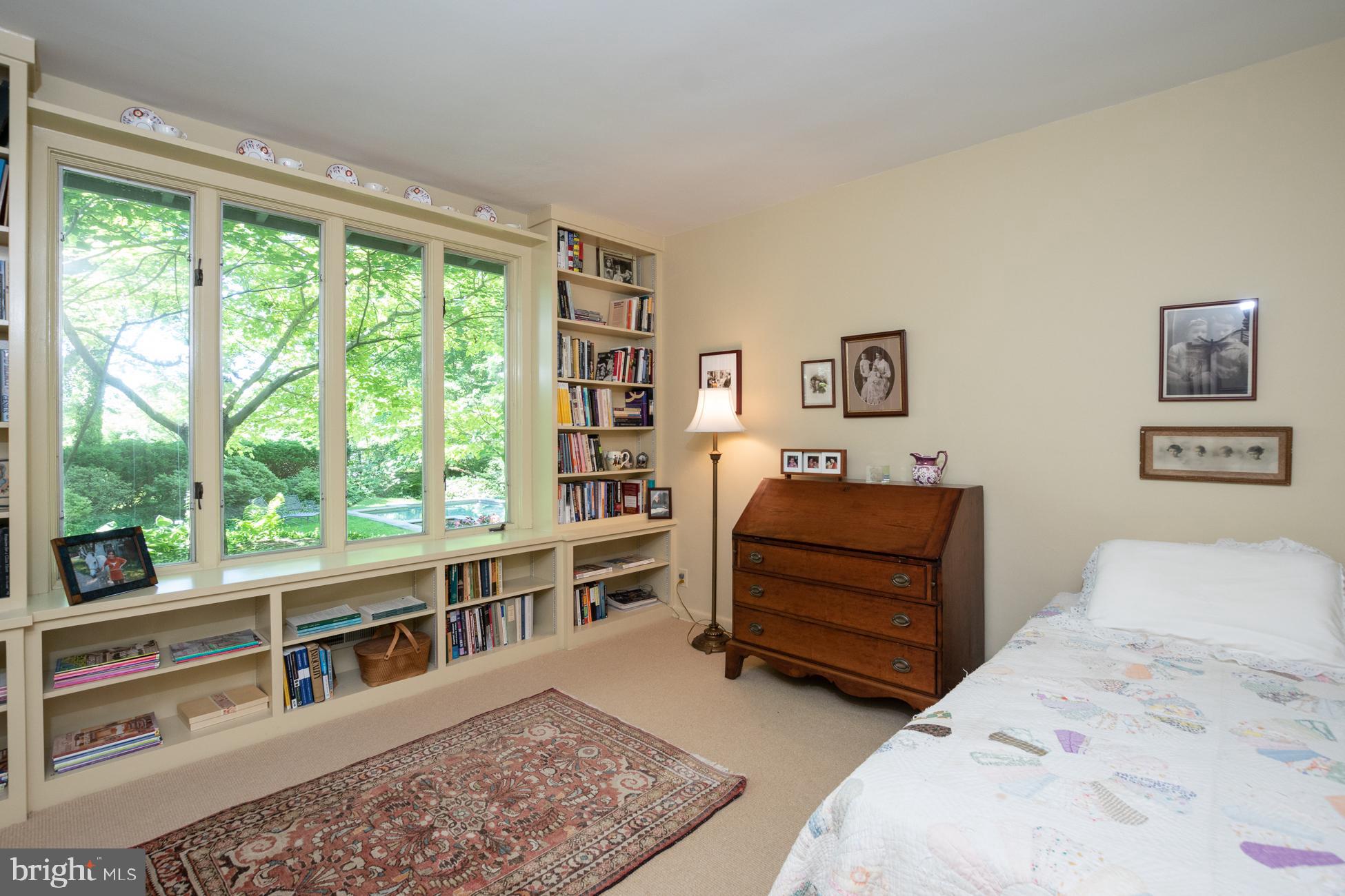 30 Russell Road Princeton, NJ 08540 - Photo 15 of 26 Bedroom #2 with views of the backyard and pool