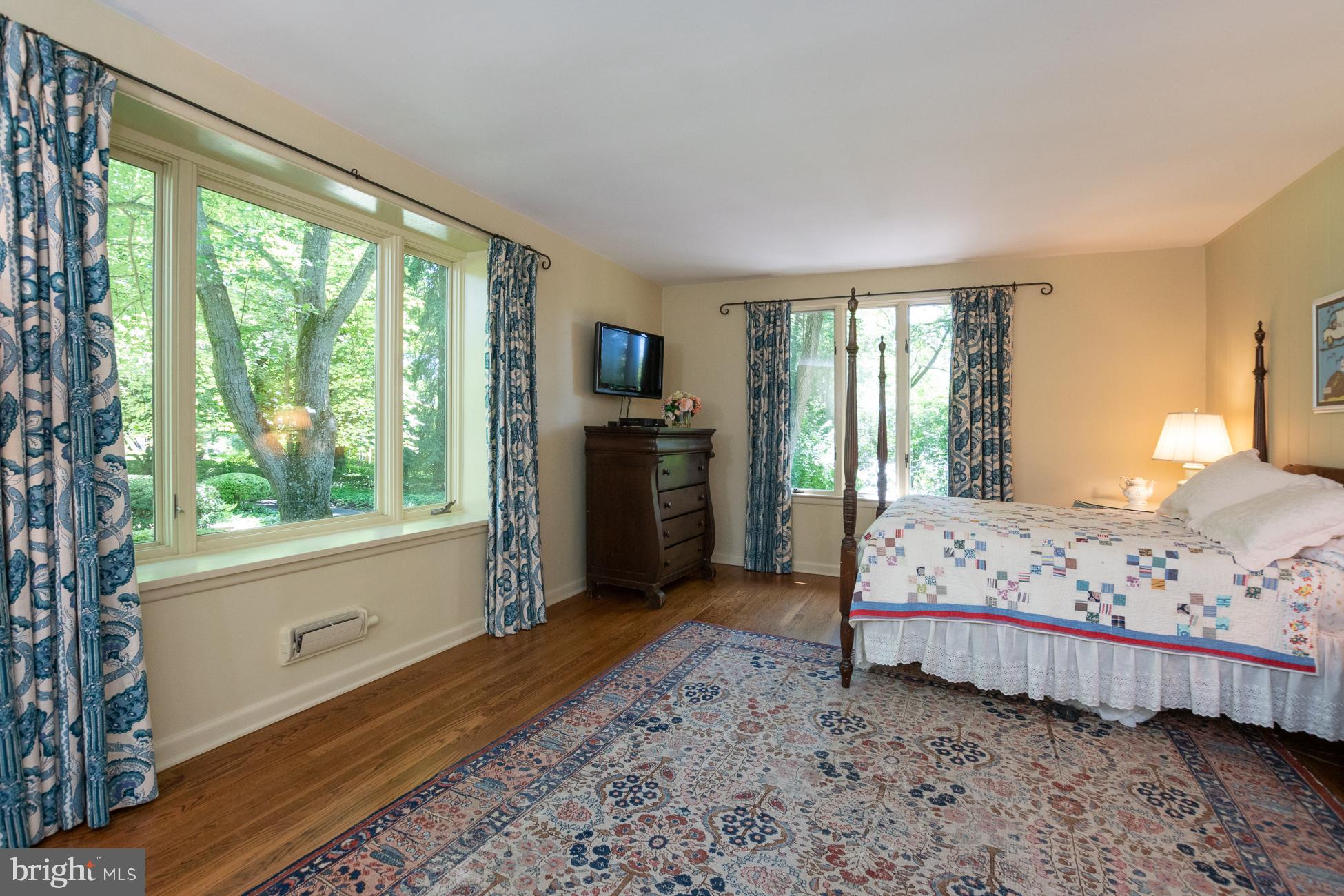 30 Russell Road Princeton, NJ 08540 - Photo 18 of 26 Bedroom #3 with views of the front and side yard