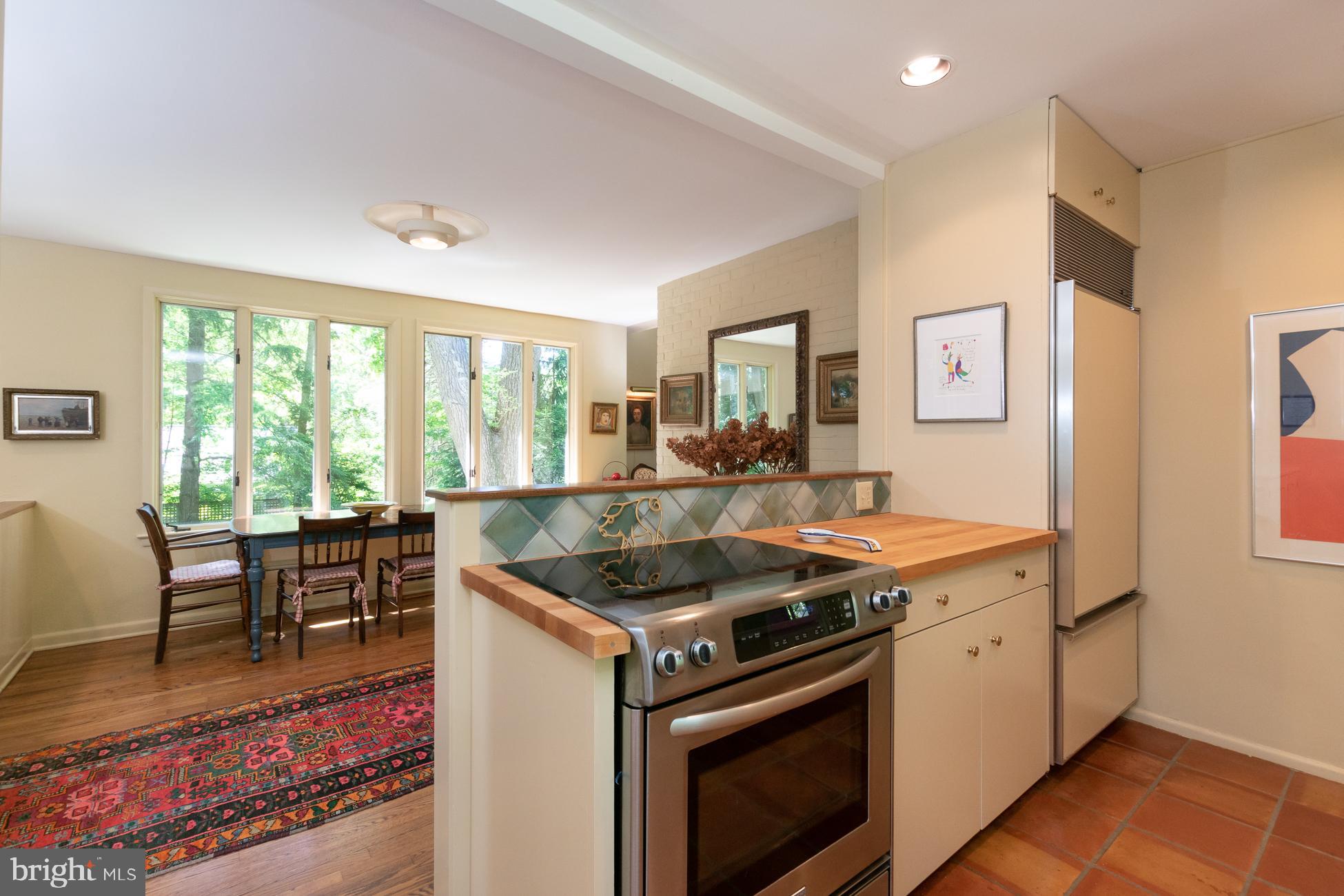 30 Russell Road Princeton, NJ 08540 - Photo 8 of 26 Kitchen overlooking the dining room