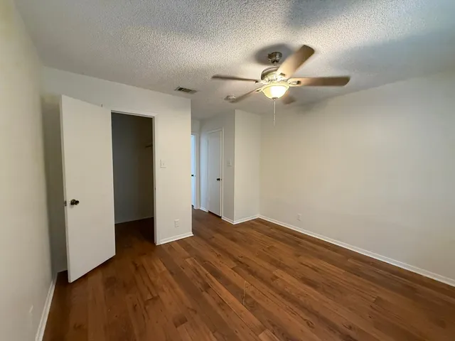 wooden floor in an empty room