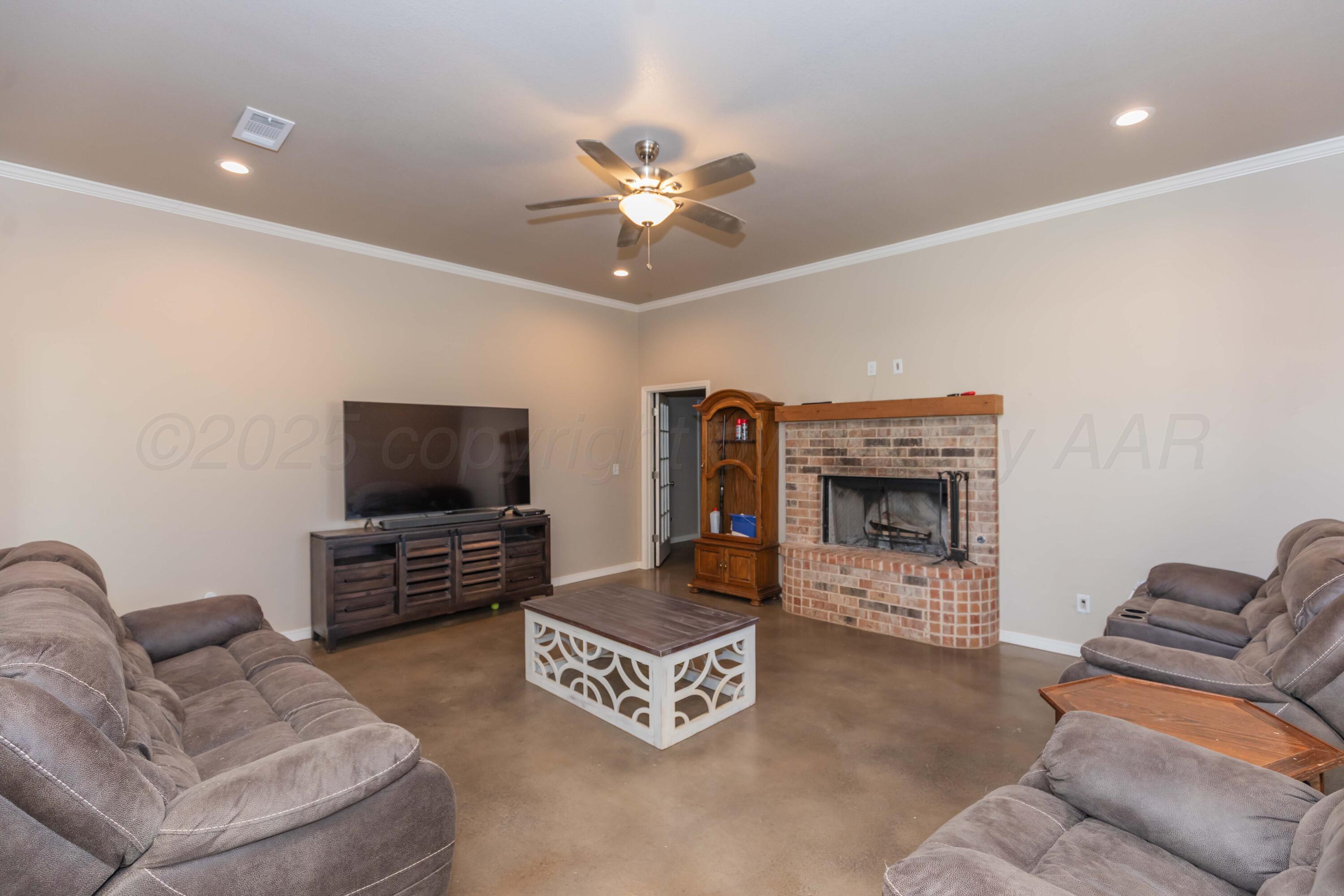 5050 South Blessen Road Amarillo, TX 79119 - Photo 15 of 40 LIVING ROOM VIEW 1