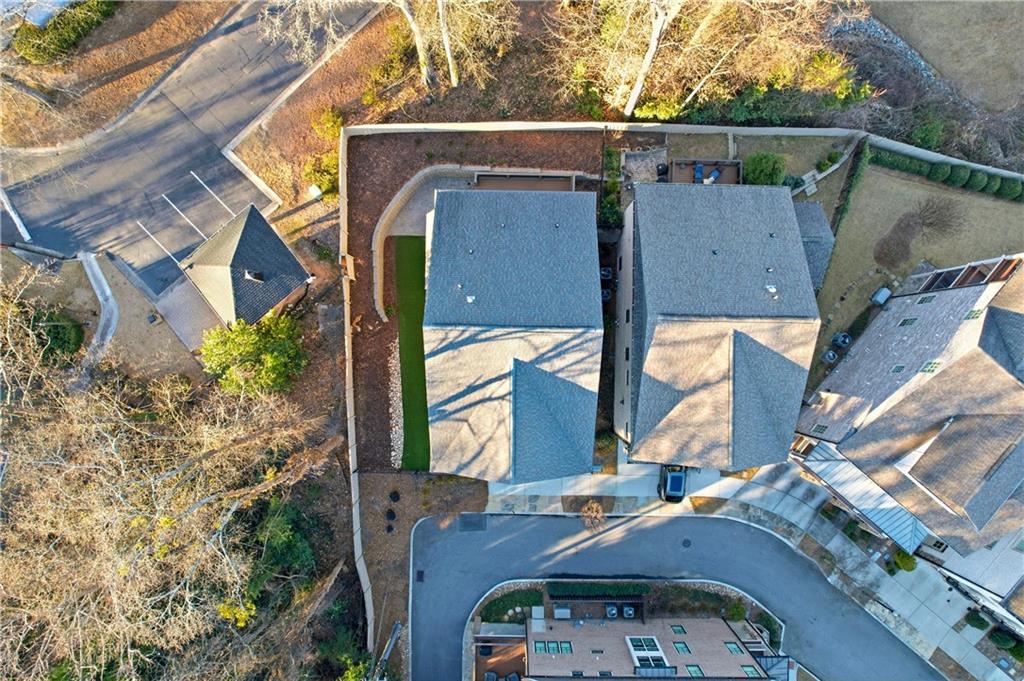 2131 Bellrick Road Northwest Atlanta, GA 30318 - Photo 51 of 57 an aerial view of a house with a yard