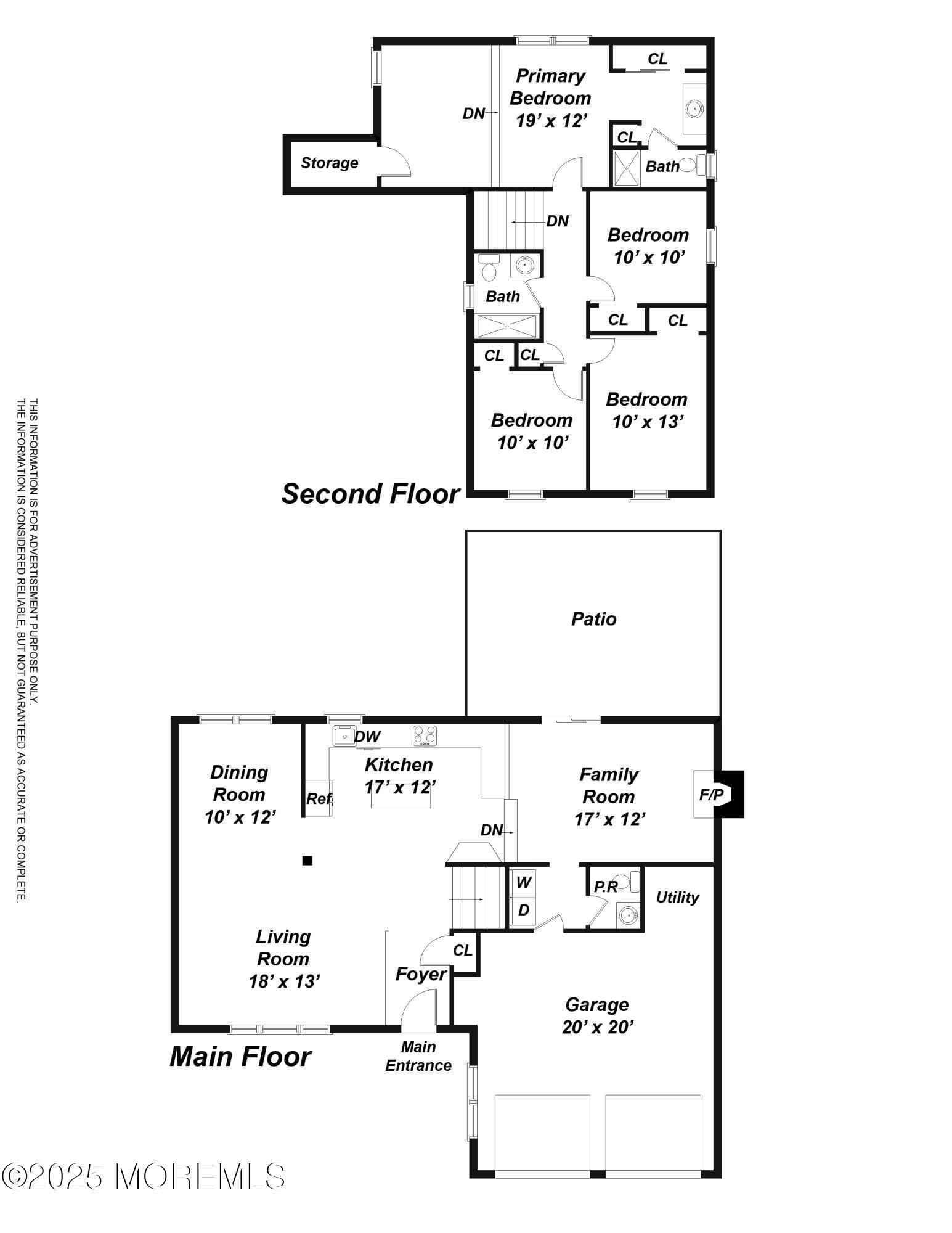872 Devonshire Road Toms River, NJ 08753 - Photo 36 of 36 floor plan - 872 Devonshire Rd, Toms Riv