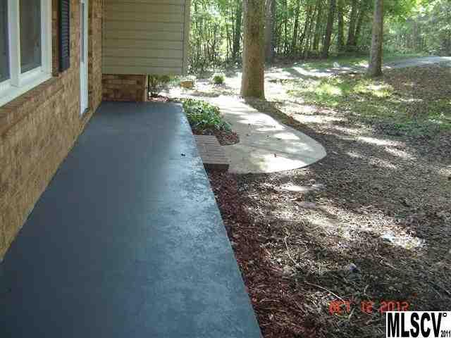 4122 Beach Road Hudson, NC 28638 - Photo 10 of 20 a view of a yard with plants and trees