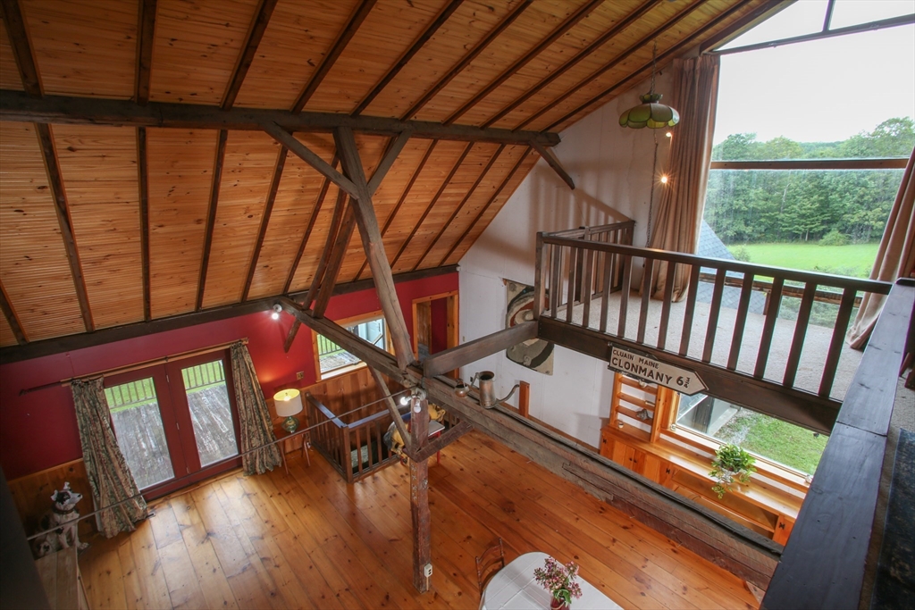 14 S Road Heath, MA 01346 - Photo 10 of 38 a view of an chairs and deck in the balcony