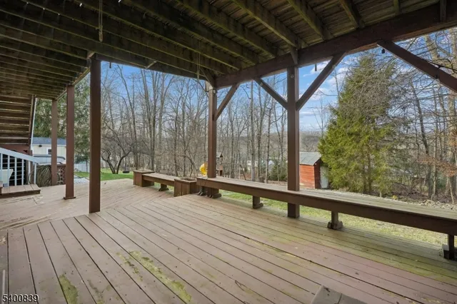a view of outdoor space with deck and outdoor space