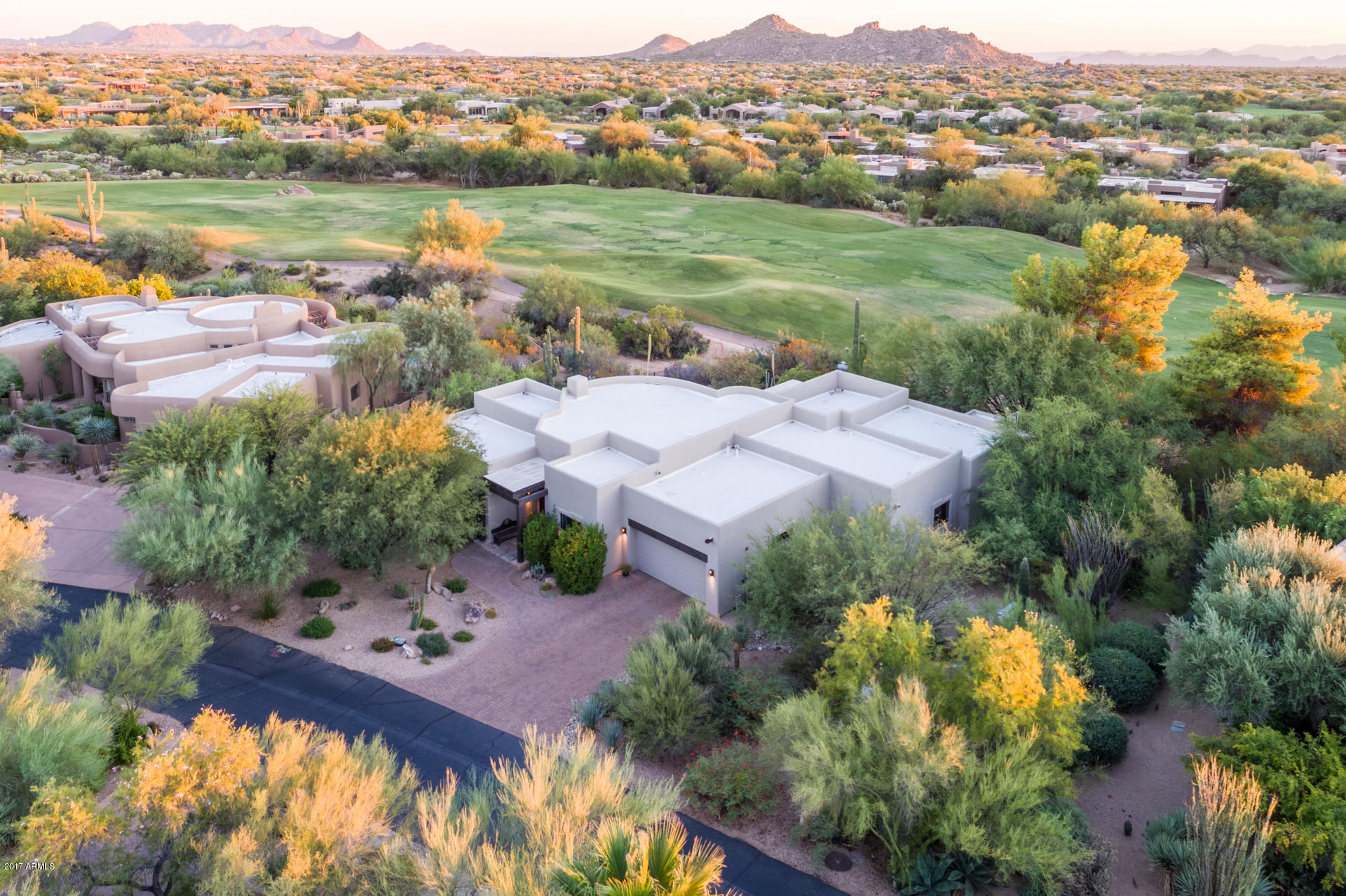 3105 East Arroyo Hondo Road Carefree, AZ 85377 - Photo 46 of 59 Drone 3