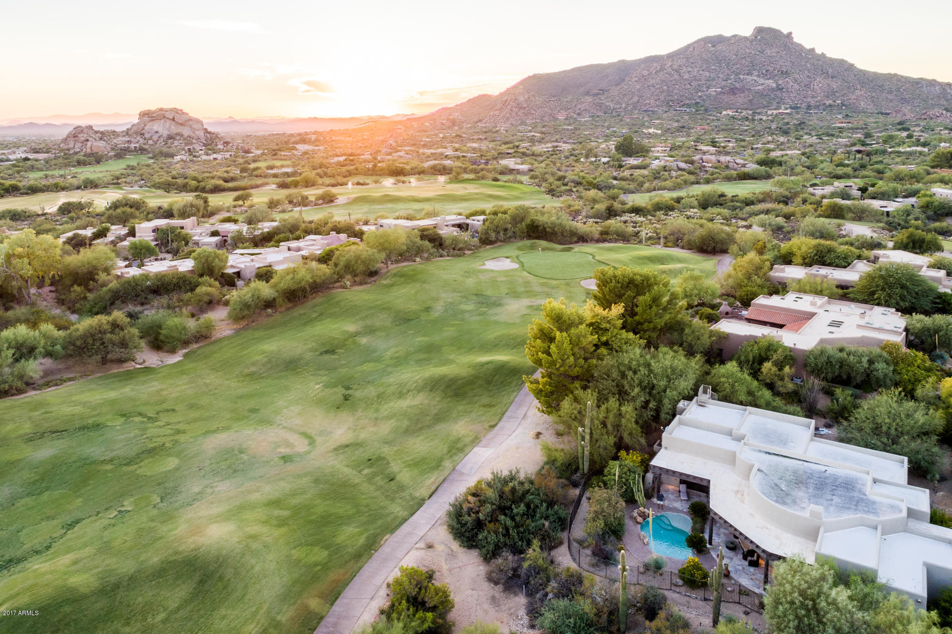 3105 East Arroyo Hondo Road Carefree, AZ 85377 - Photo 48 of 59 Drone 5
