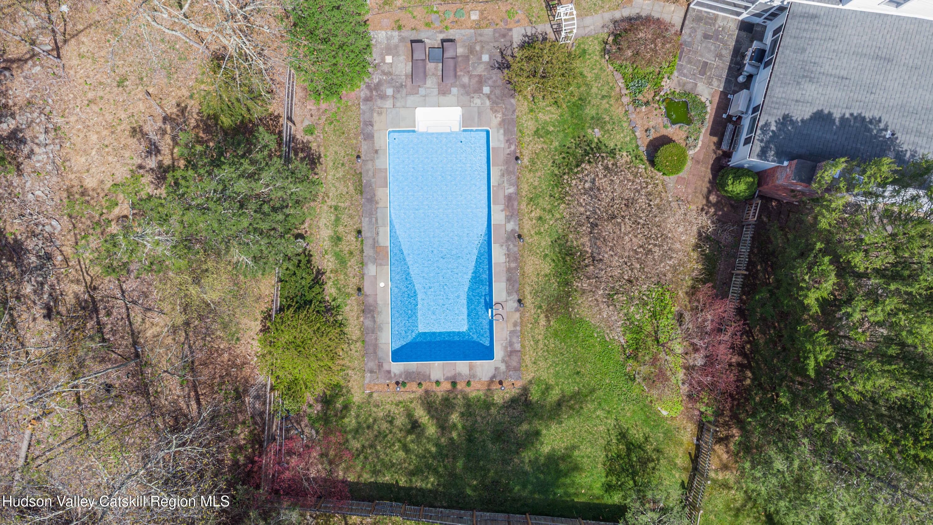 1 Stone Ridge Court Woodstock, NY 12498 - Photo 30 of 30 an aerial view of a house with a yard