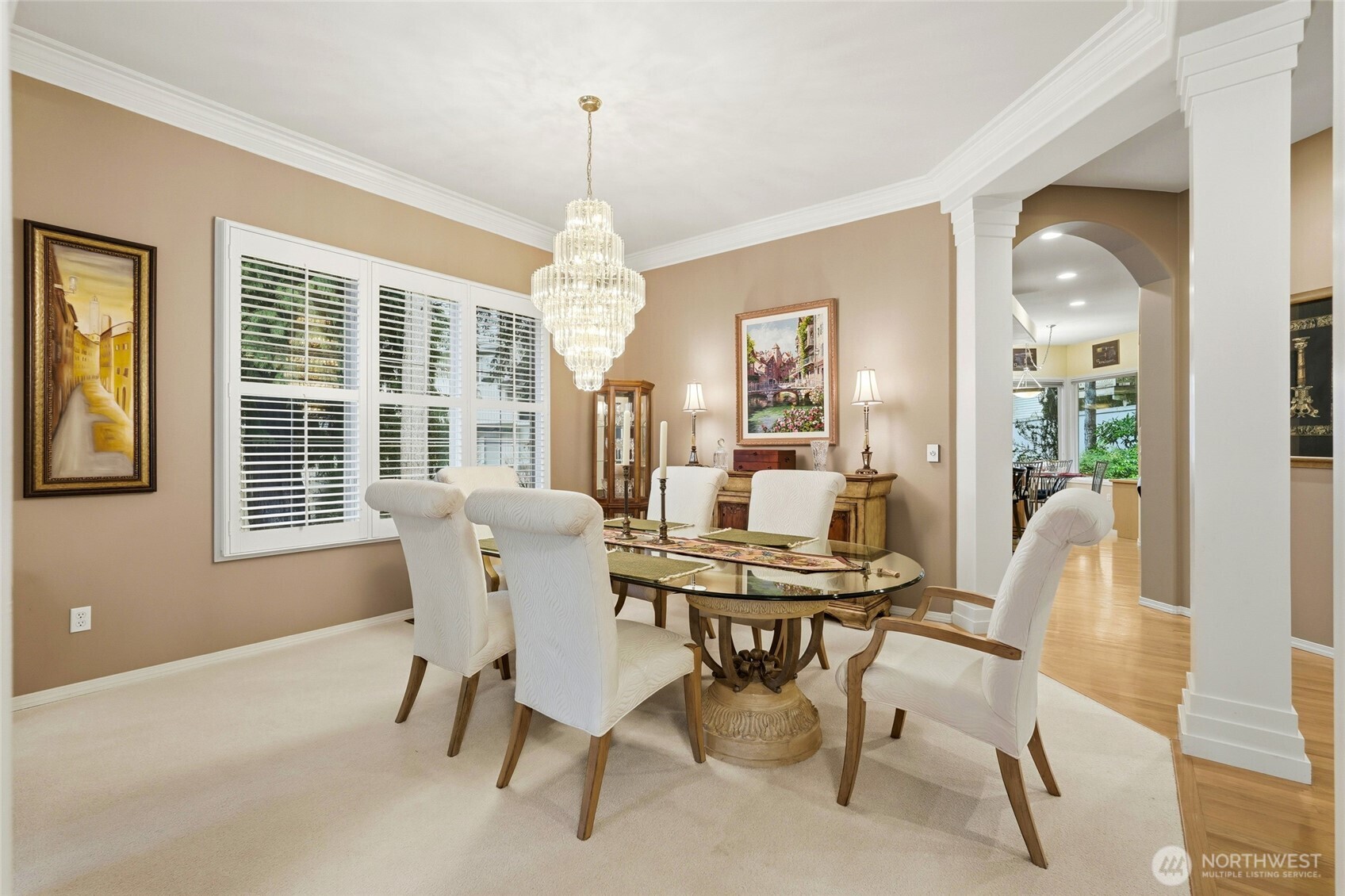5633 194th Lane Southeast Issaquah, WA 98027 - Photo 10 of 40 a view of a dining room with furniture window and outside view