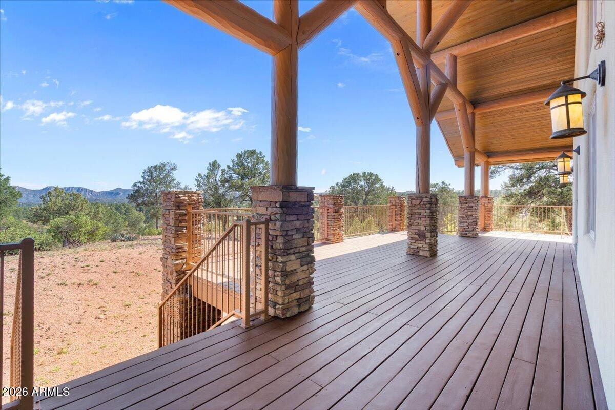 1904 Underwood Court Payson, AZ 85541 - Photo 86 of 92 Wraparound Cedar Deck