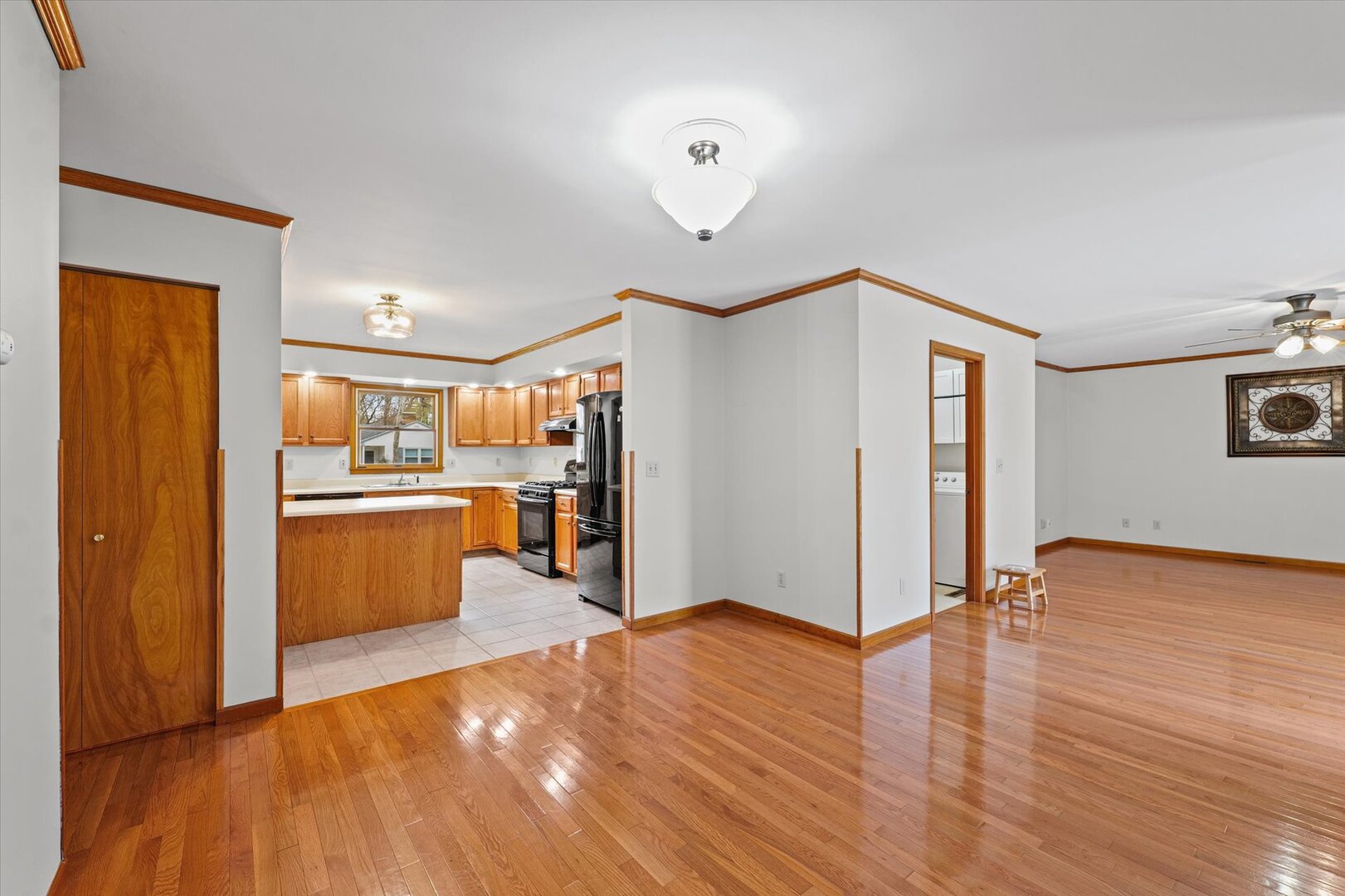 1706 Chevy Chase Drive Champaign, IL 61821 - Photo 19 of 29 a view of kitchen with wooden floor