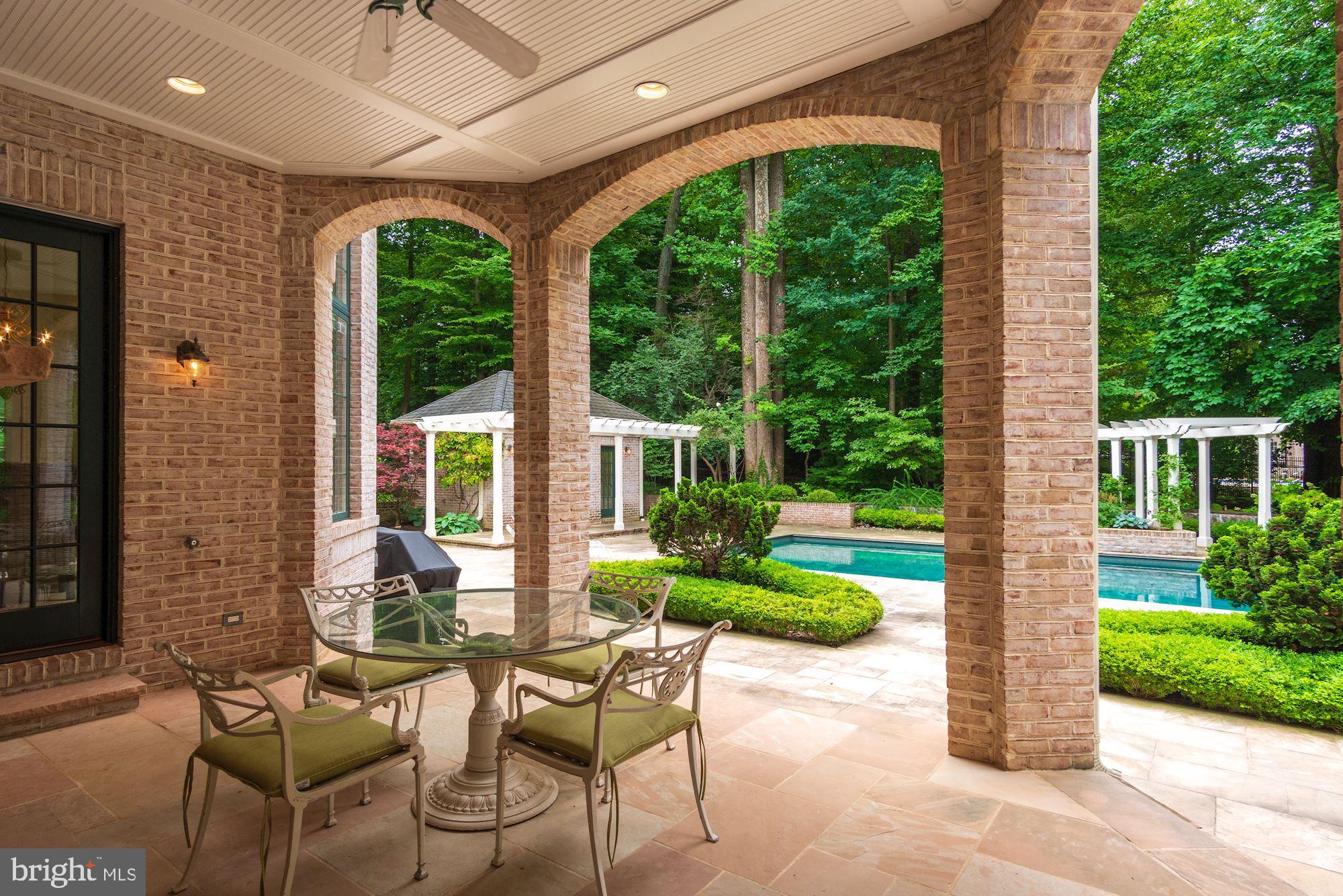 7112 Armat Drive Bethesda, MD 20817 - Photo 12 of 47 French doors walkout to a fabulous covered Patio