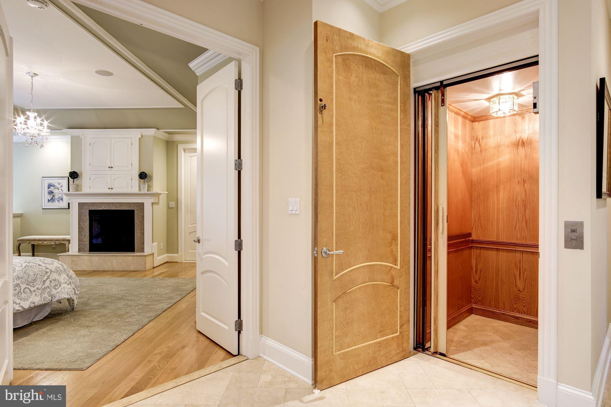 7112 Armat Drive Bethesda, MD 20817 - Photo 14 of 47 Elevator next to Master Suite to all levels
