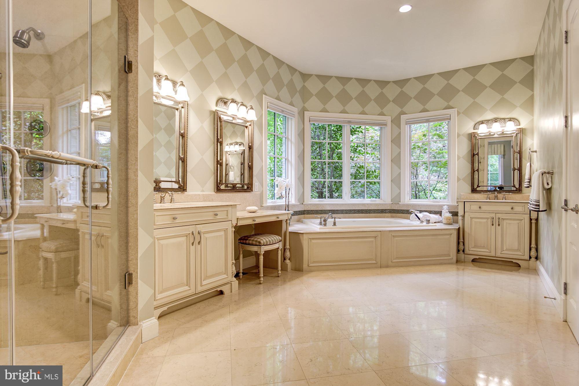 7112 Armat Drive Bethesda, MD 20817 - Photo 18 of 47 Spa-like Master Bathroom