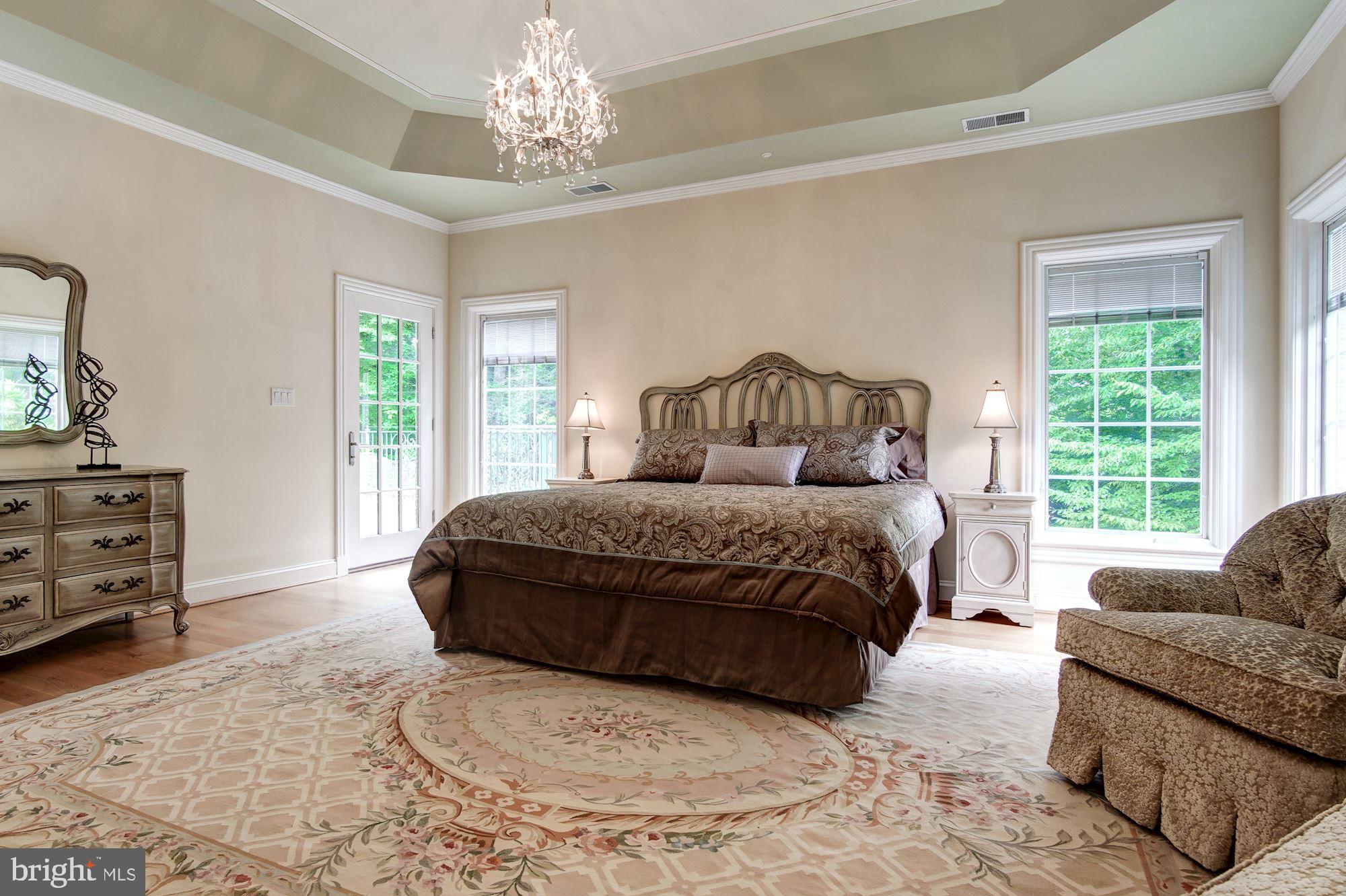 7112 Armat Drive Bethesda, MD 20817 - Photo 29 of 47 Very large Bedroom #2 with Balcony