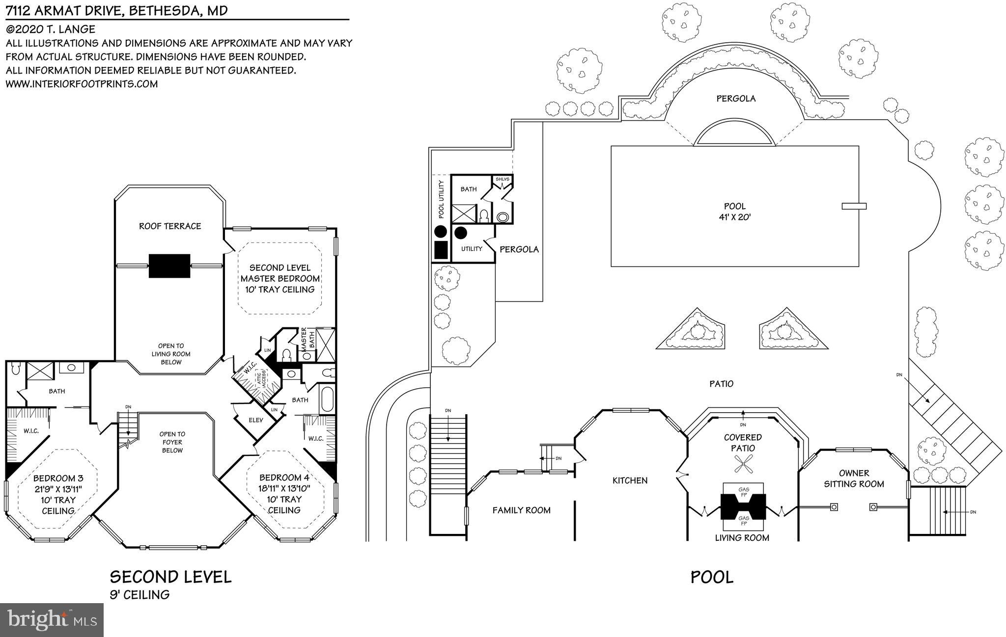 7112 Armat Drive Bethesda, MD 20817 - Photo 46 of 47 Second Level Floorplan