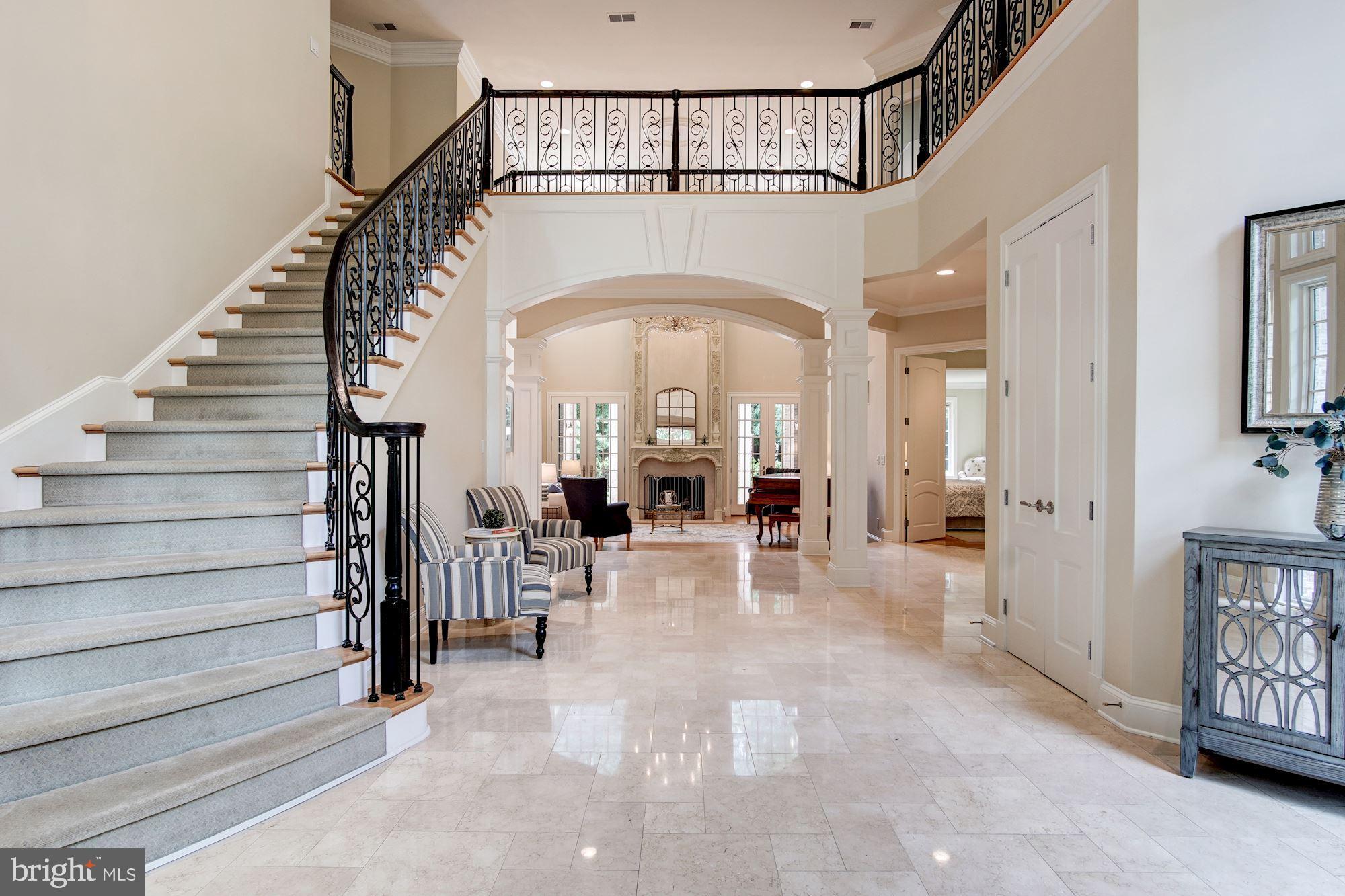7112 Armat Drive Bethesda, MD 20817 - Photo 6 of 47 Impressive two story Foyer Entrance