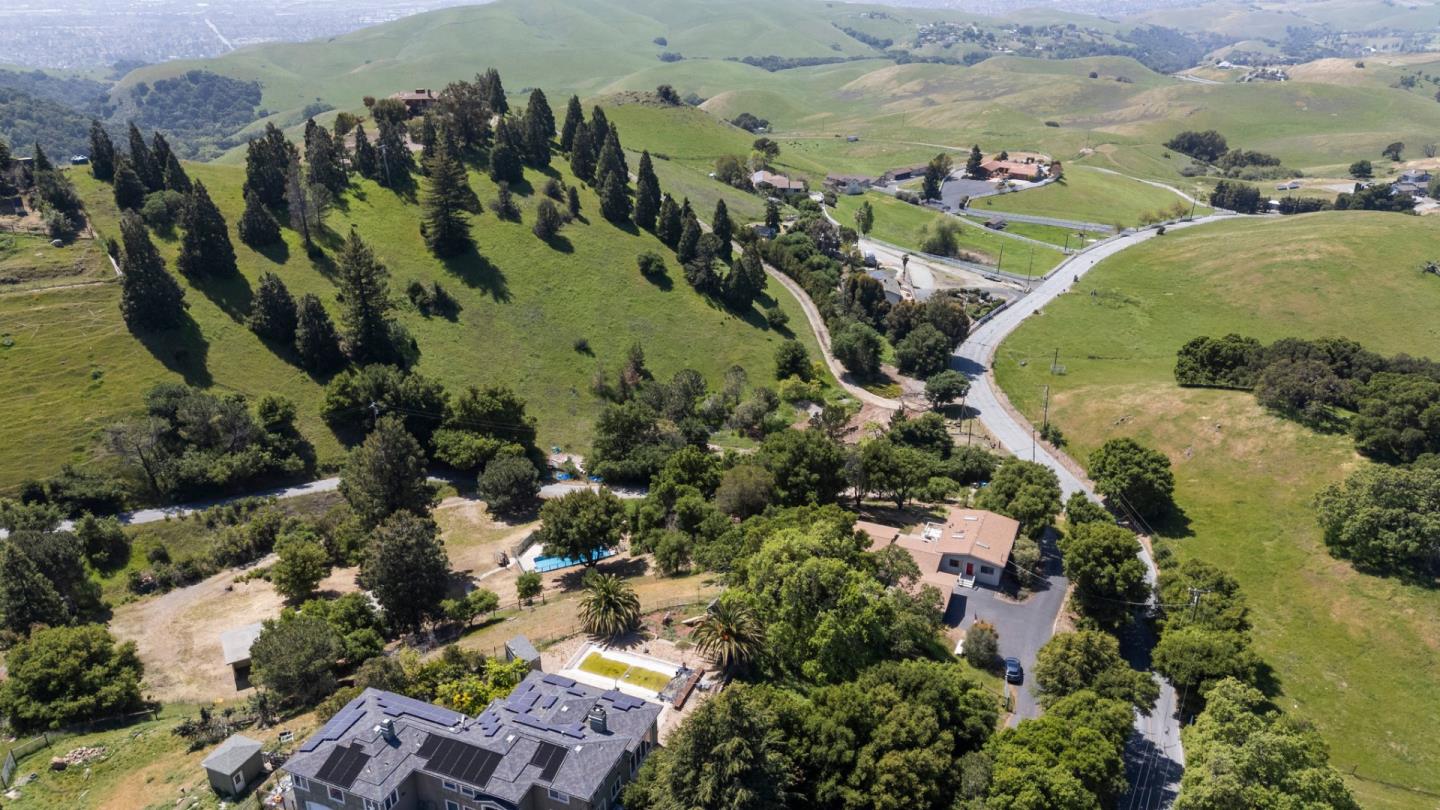 5152 Felter Road San Jose, CA 95132 - Photo 39 of 43 an aerial view of a houses with a yard