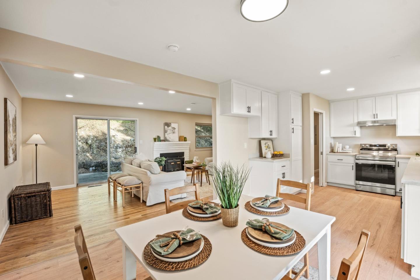 5152 Felter Road San Jose, CA 95132 - Photo 10 of 43 a kitchen with dining table and chairs