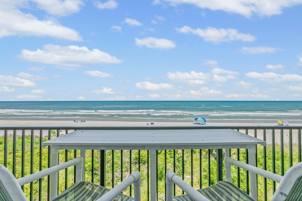 8550 A1A South, Unit 208 St. Augustine, FL 32080 - Photo 25 of 56 Water view with local beach