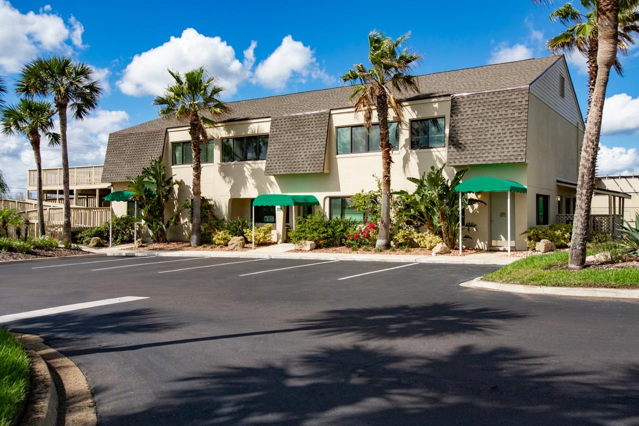 8550 A1A South, Unit 208 St. Augustine, FL 32080 - Photo 46 of 56 a view of a street with a building in the background