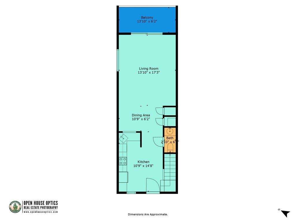 8550 A1A South, Unit 208 St. Augustine, FL 32080 - Photo 55 of 56 a picture of a floor plan