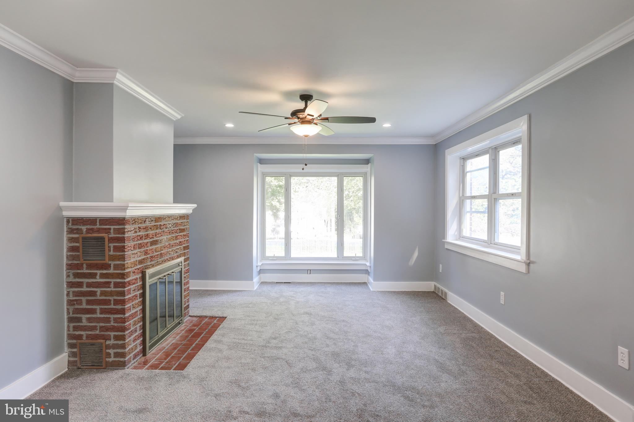 450 Ridge Road Elizabethtown, PA 17022 - Photo 16 of 47 Wood fireplace 1st floor Living room