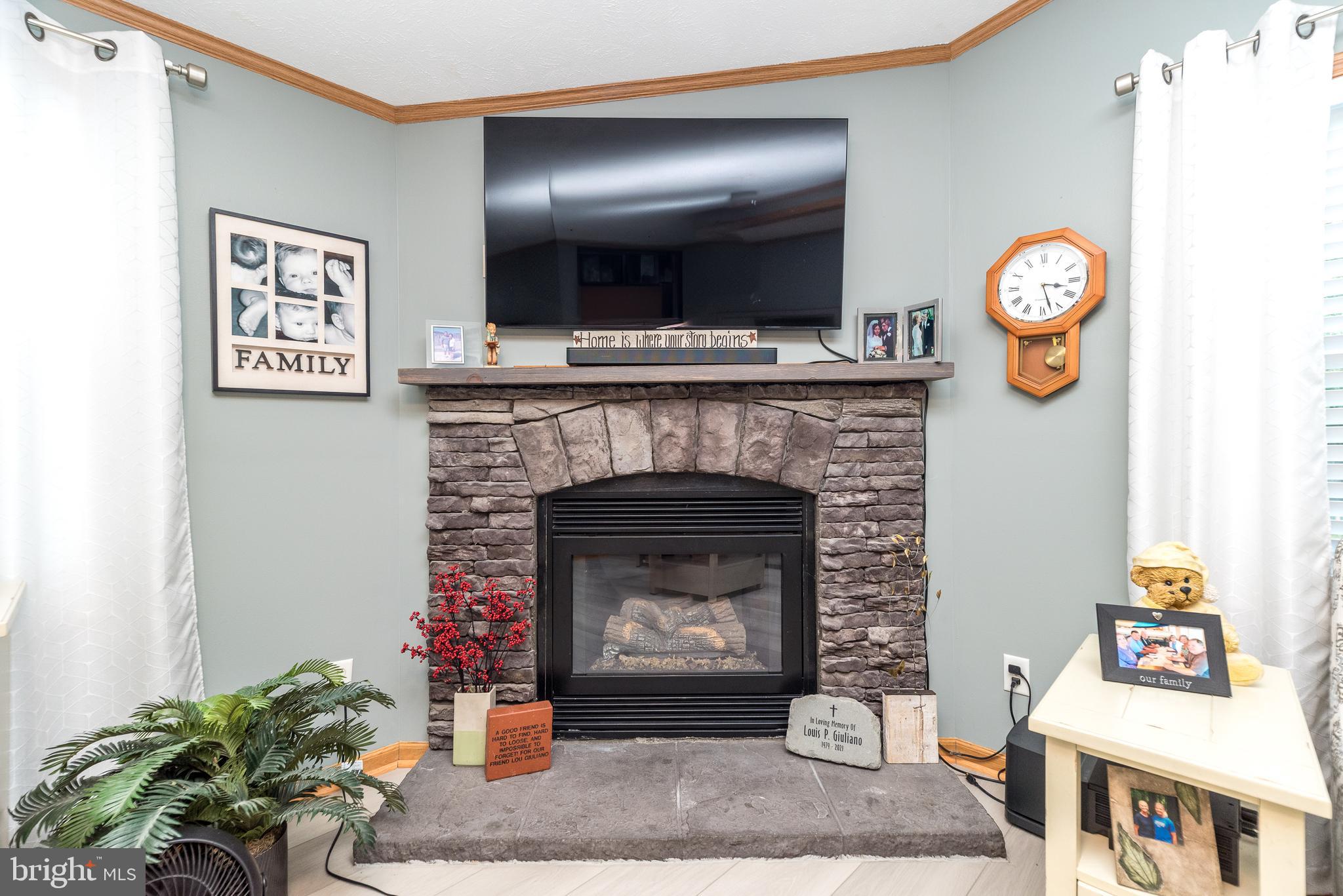 3000 Walnut Lane Telford, PA 18969 - Photo 25 of 40 Stone fireplace