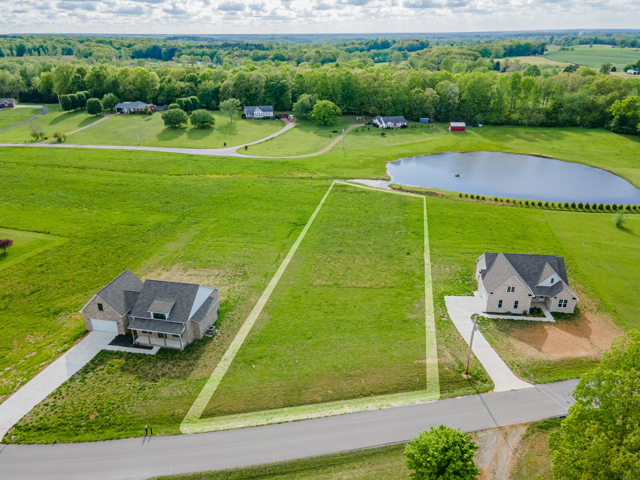 0 Long Branch Road Lawrenceburg, TN 38464 - Photo 2 of 6 a view of a golf course with a garden