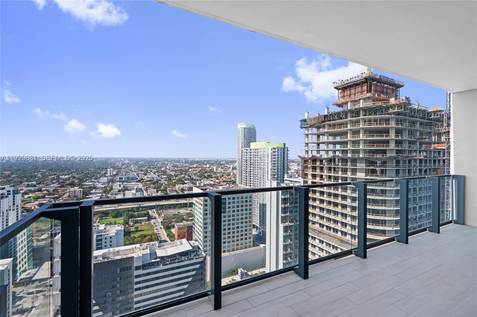 88 Southwest 7th Street, Unit 3608 Miami, FL 33130 - Photo 20 of 36 a view of city from balcony