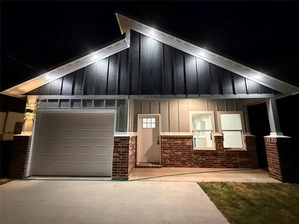 a view of front door