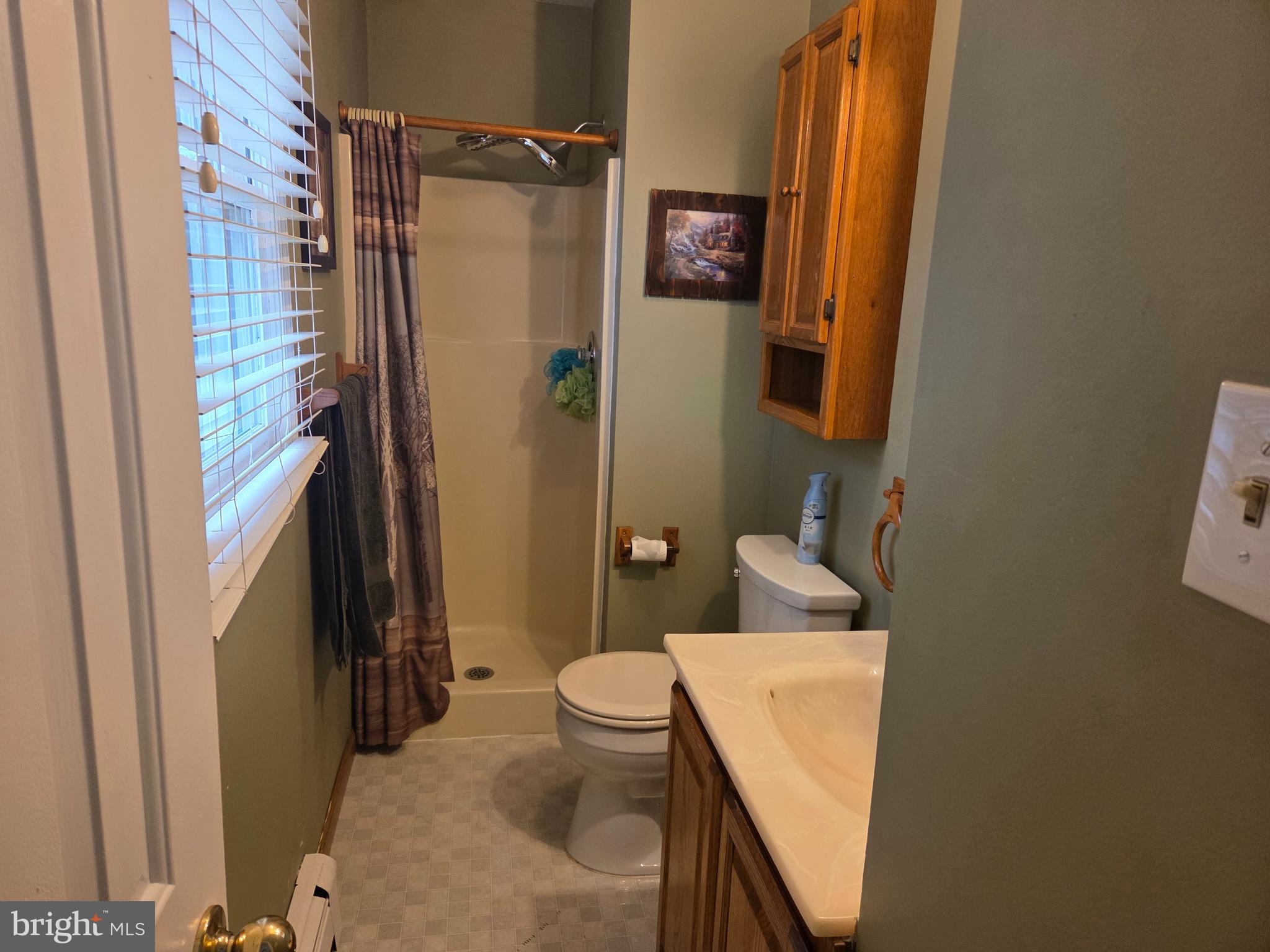 1 Glen Road Bordentown, NJ 08505 - Photo 16 of 17 a bathroom with a toilet and a shower