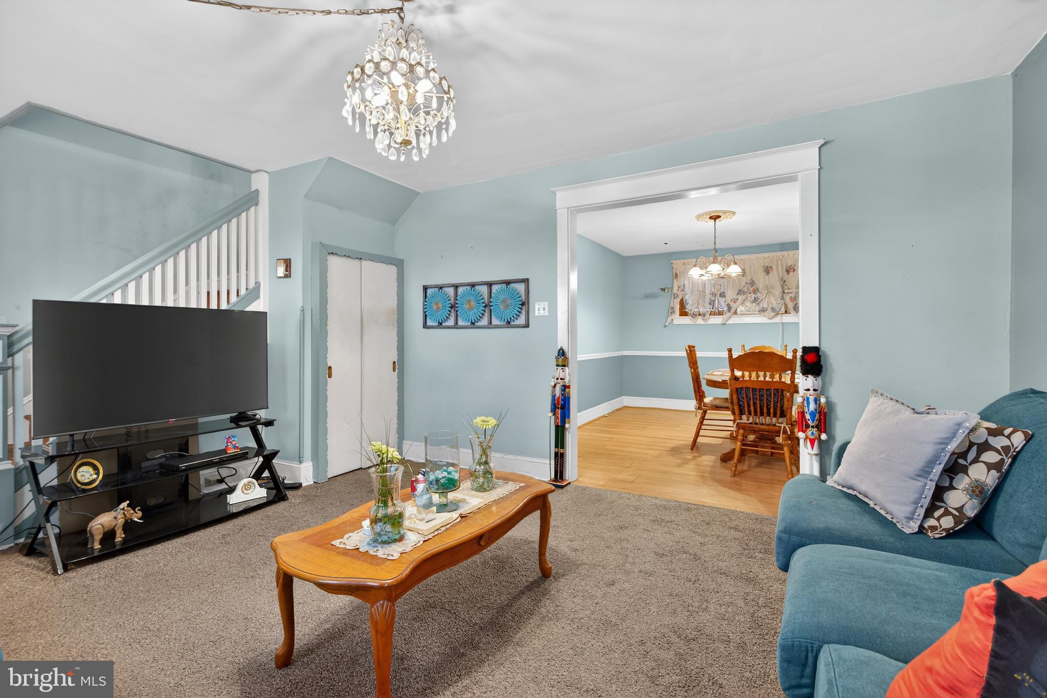 126 Jackson Street Lancaster, PA 17603 - Photo 6 of 21 a living room with furniture and a flat screen tv