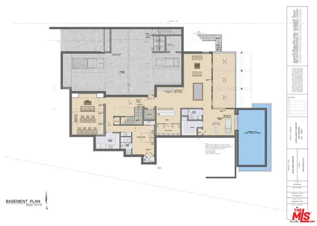 a kitchen with cabinets and chairs