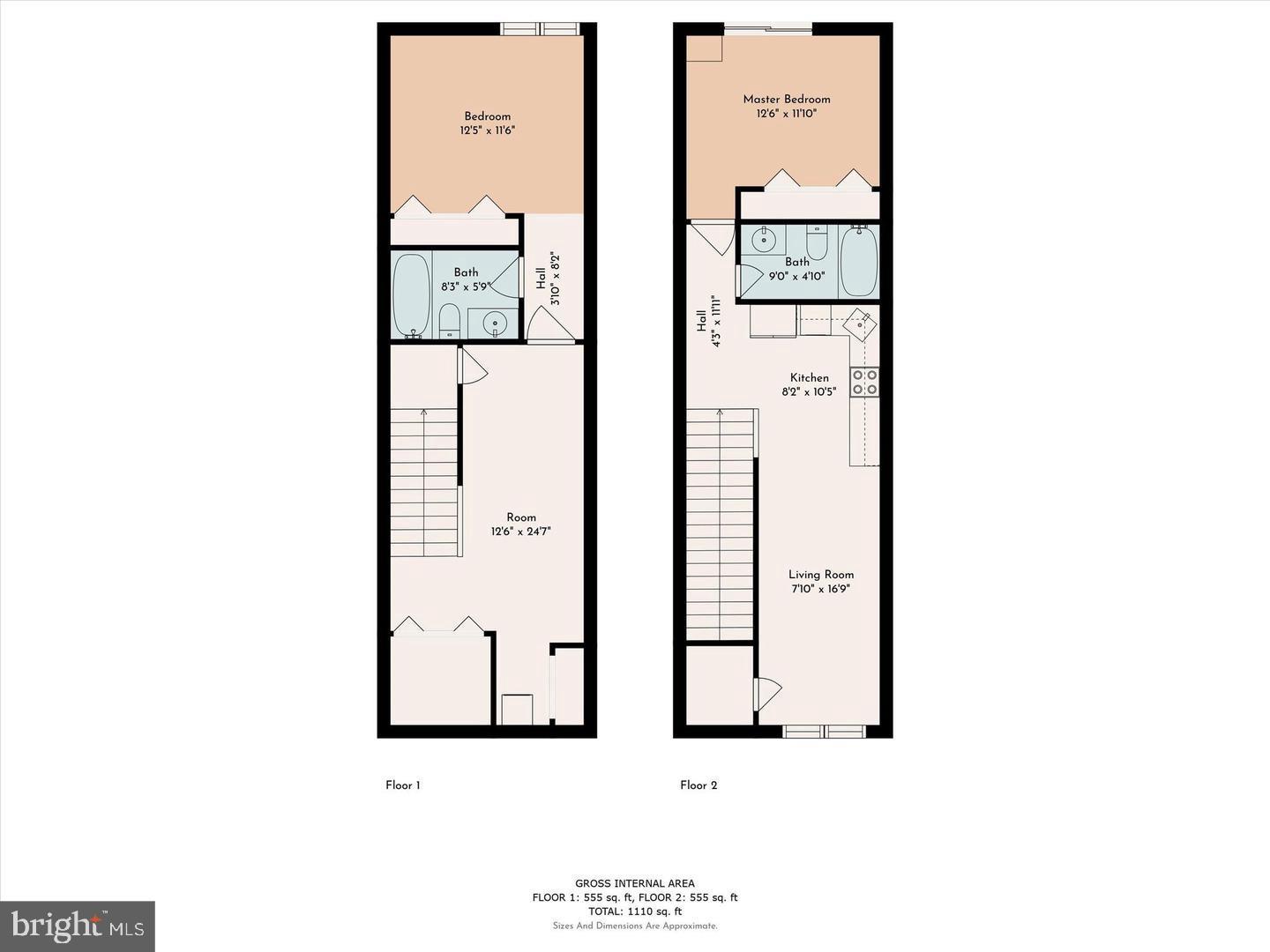 2424 Nicholas Street Philadelphia, PA 19121 - Photo 12 of 18 a picture of a floor plan