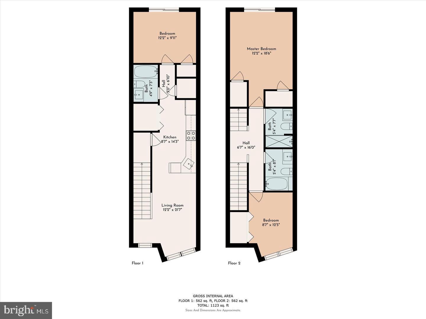 2424 Nicholas Street Philadelphia, PA 19121 - Photo 2 of 18 a picture of a floor plan