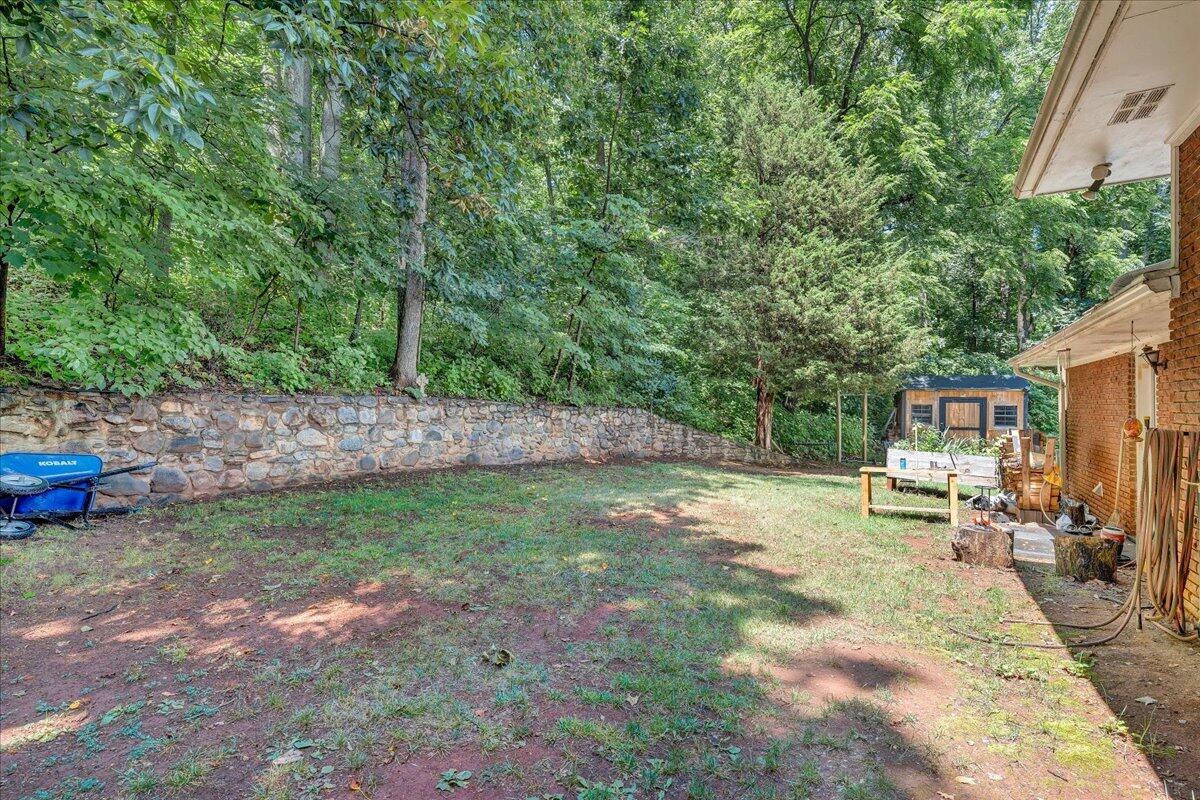 731 Eddies Road Salem, VA 24153 - Photo 37 of 48 Private backyard with wooded backdrop