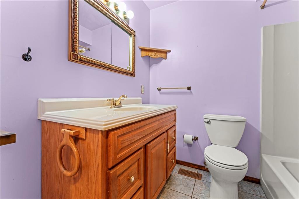 116 Jackson Circle McDonald, PA 15057 - Photo 23 of 33 a bathroom with a toilet a sink and a mirror