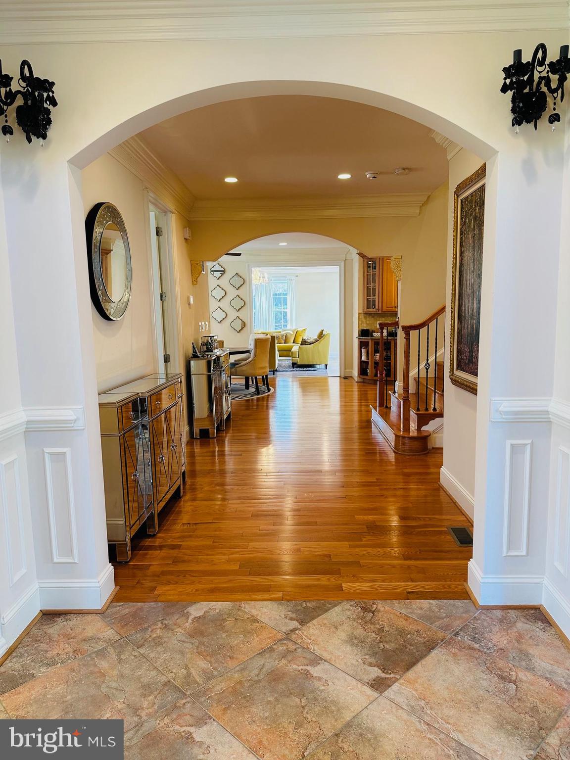 6413 Divine Street McLean, VA 22101 - Photo 13 of 60 a lobby with furniture and floor to ceiling window