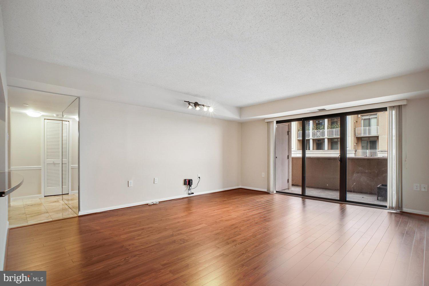 1301 North Courthouse Road, Unit 1612 Arlington, VA 22201 - Photo 9 of 52 Living Room w/Fresh Paint