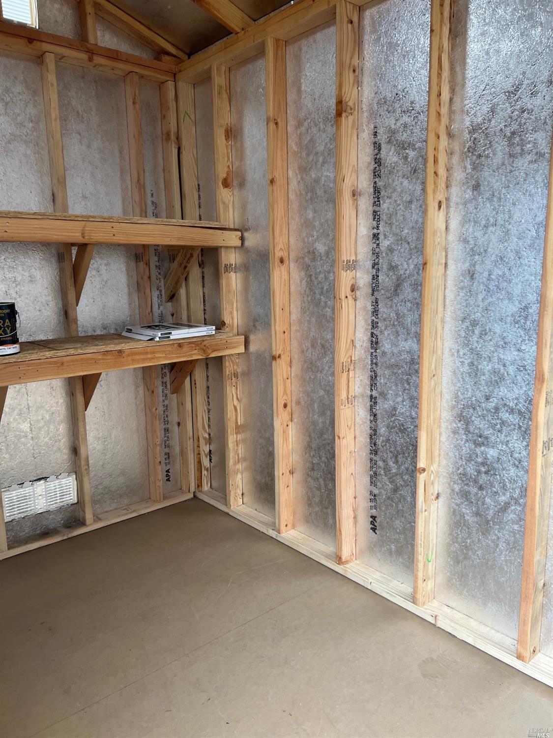 259 Hermosa Circle Santa Rosa, CA 95409 - Photo 49 of 50 This is the interior of the shed.