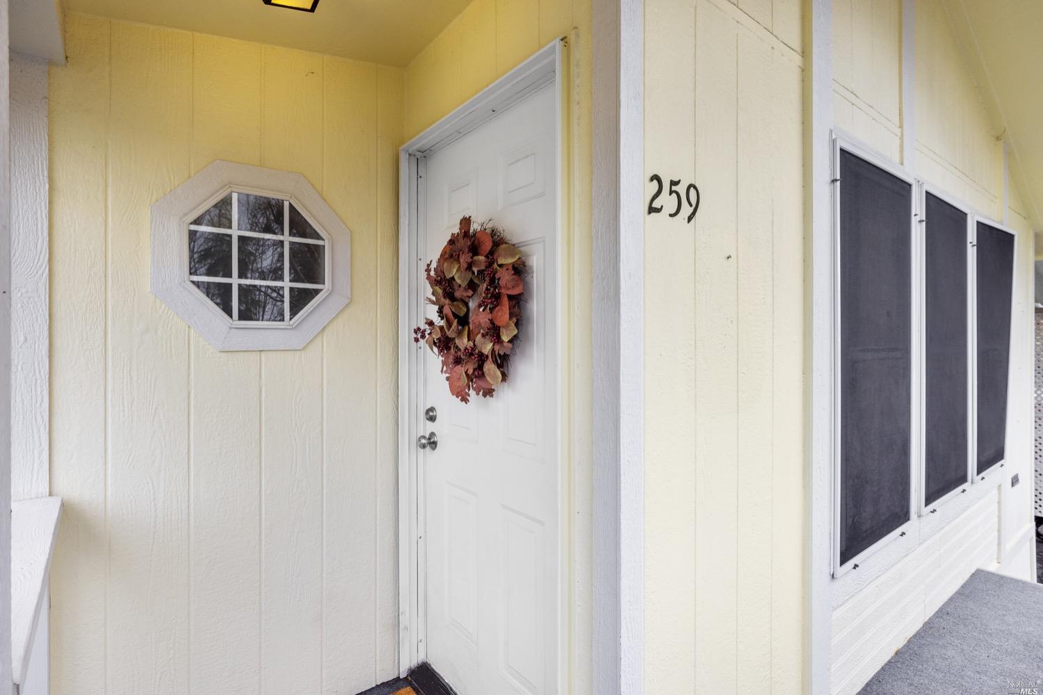 259 Hermosa Circle Santa Rosa, CA 95409 - Photo 5 of 50 Welcoming front door. Digitally altered.