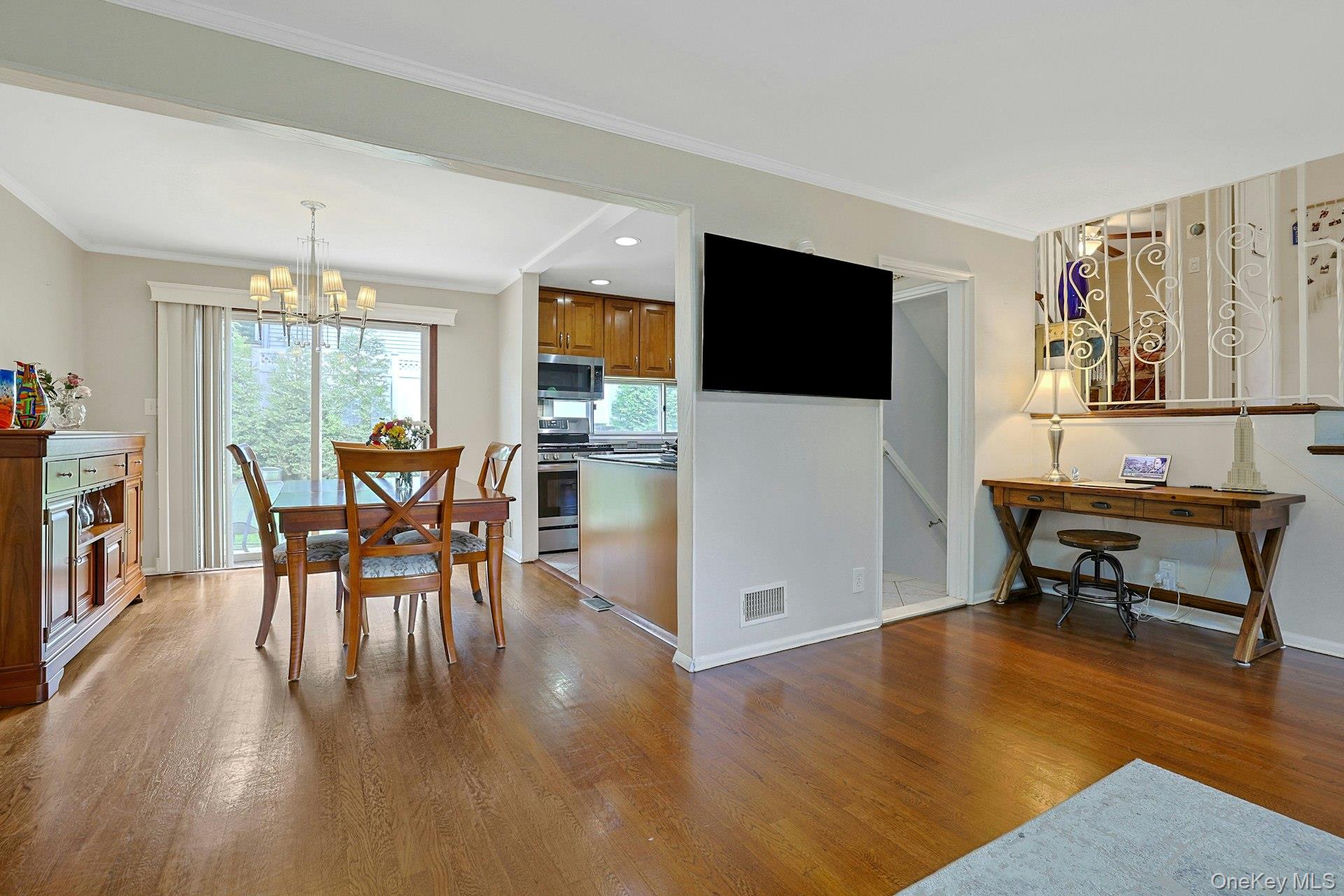 70 Durham Road White Plains, NY 10607 - Photo 9 of 32 View of Dining Area from Living Room